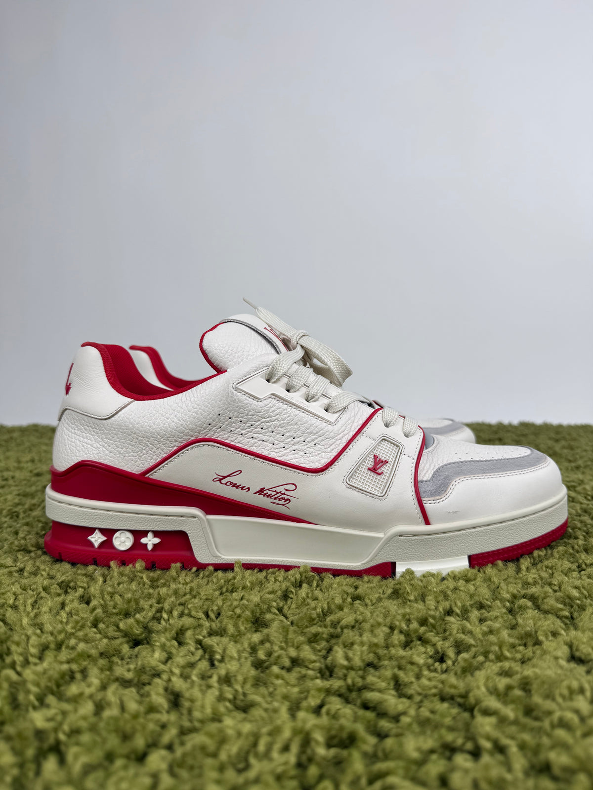 Louis Vuitton Trainer Rosso 10