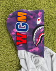 Felpa Shark  Bape Grigia M