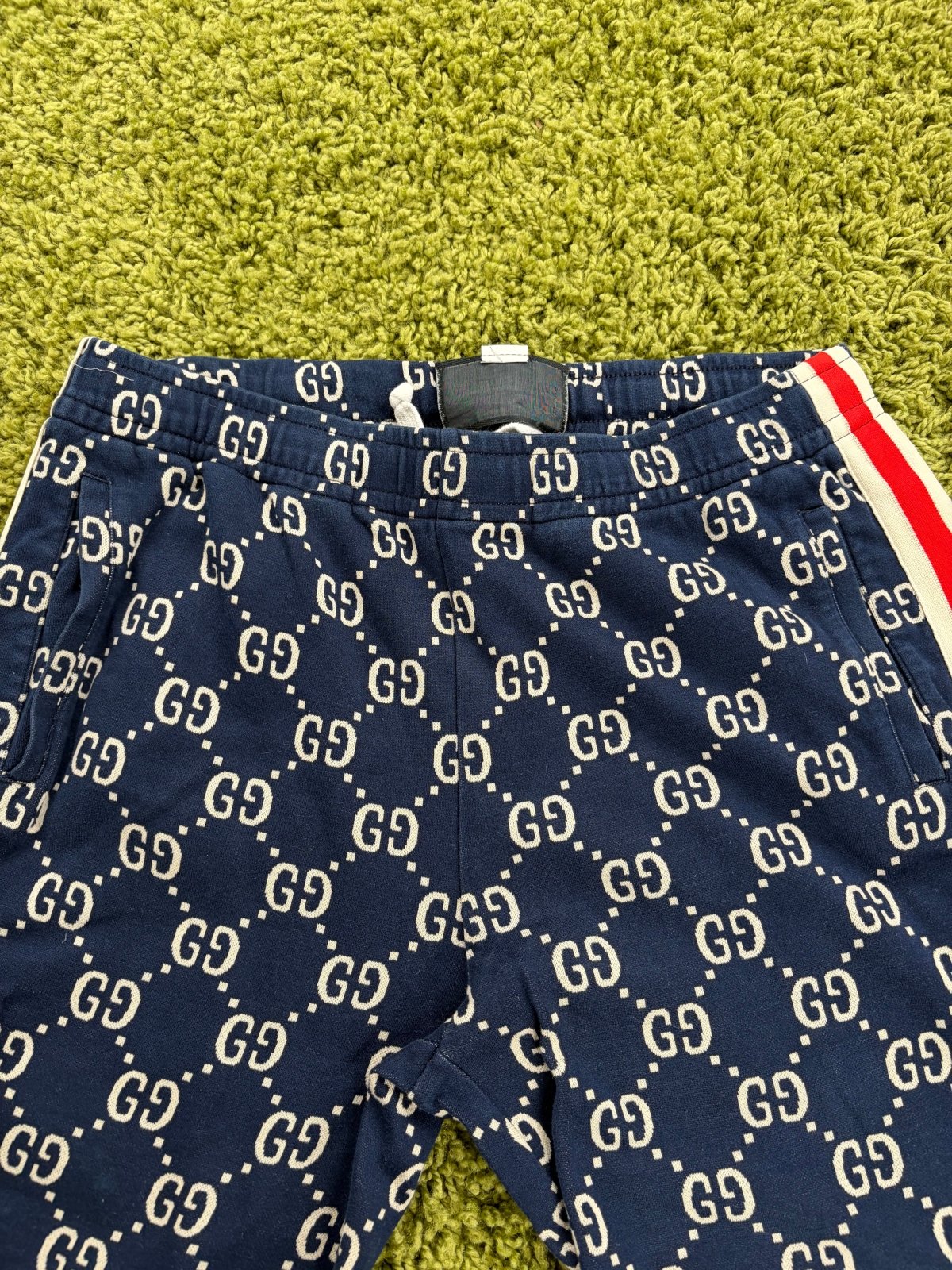 Pantalone Gucci Blu Multicolor L - Second Hand Di Fiore