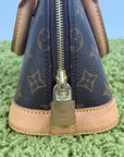 Borsa Alma BB Louis Vuitton Marrone