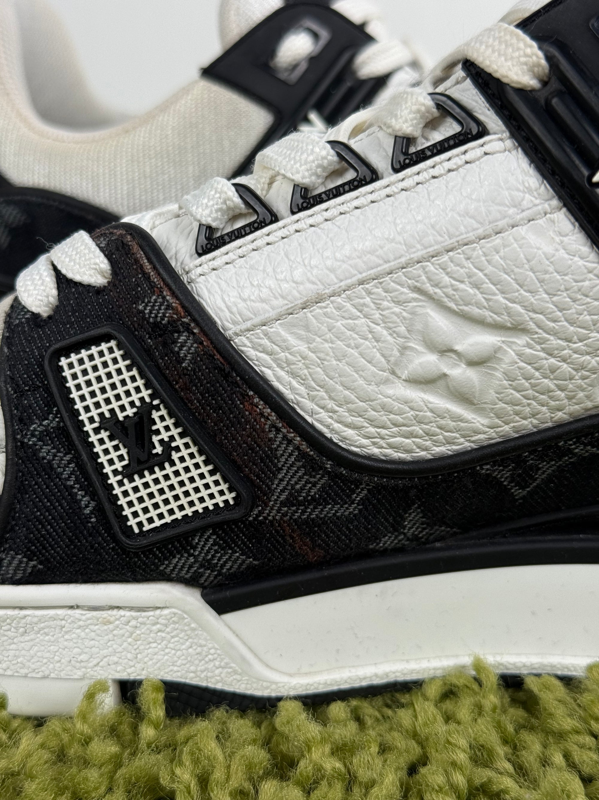 Louis Vuitton Trainer in denim Nera 7