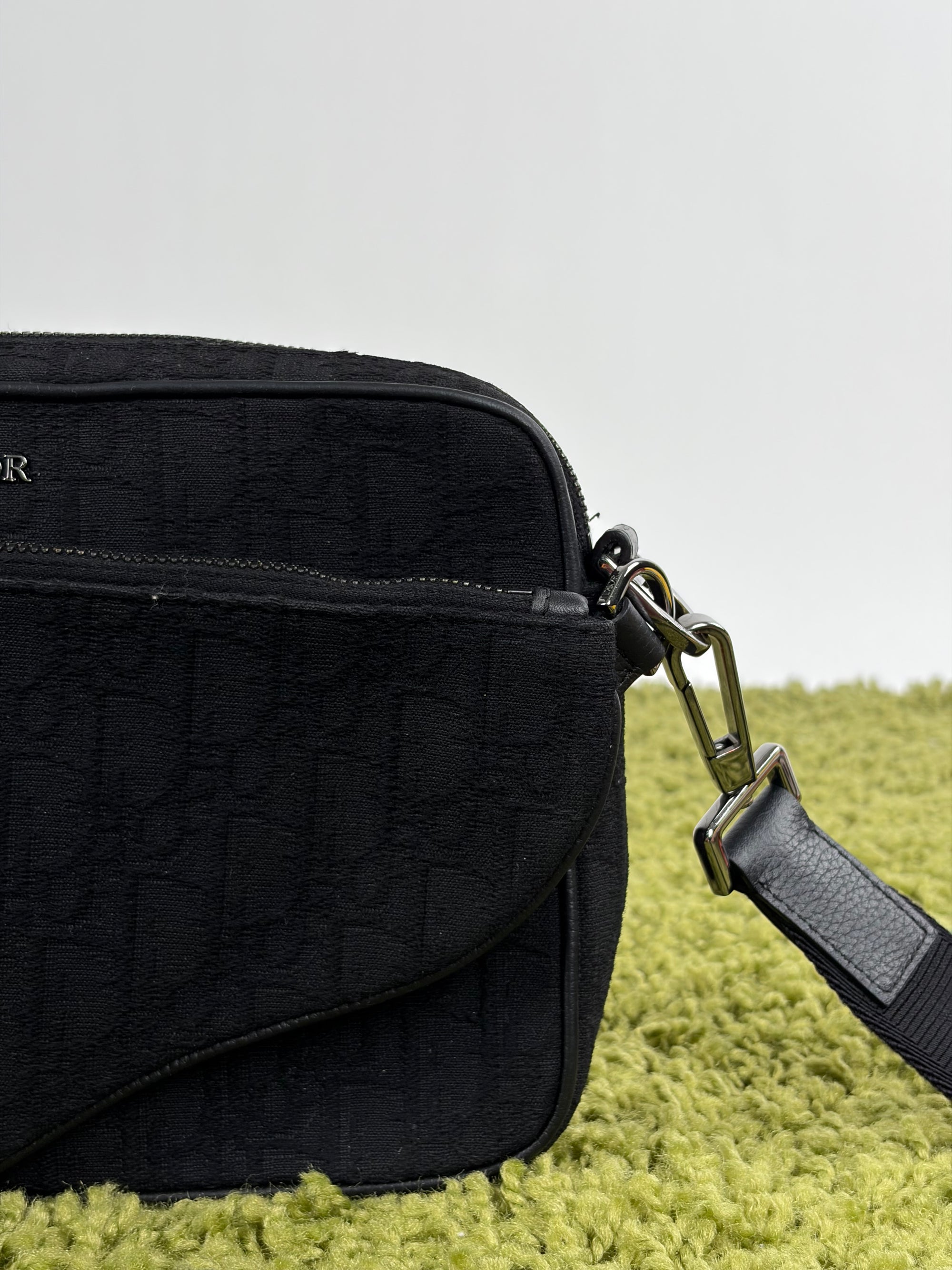 Borsello Dior monogram nero