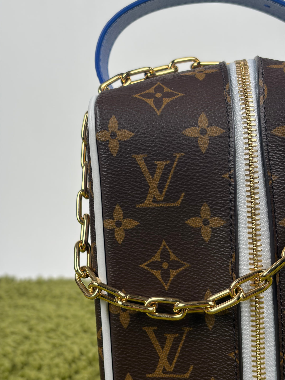 Beauty Case Louis Vuitton X NBA Marrone