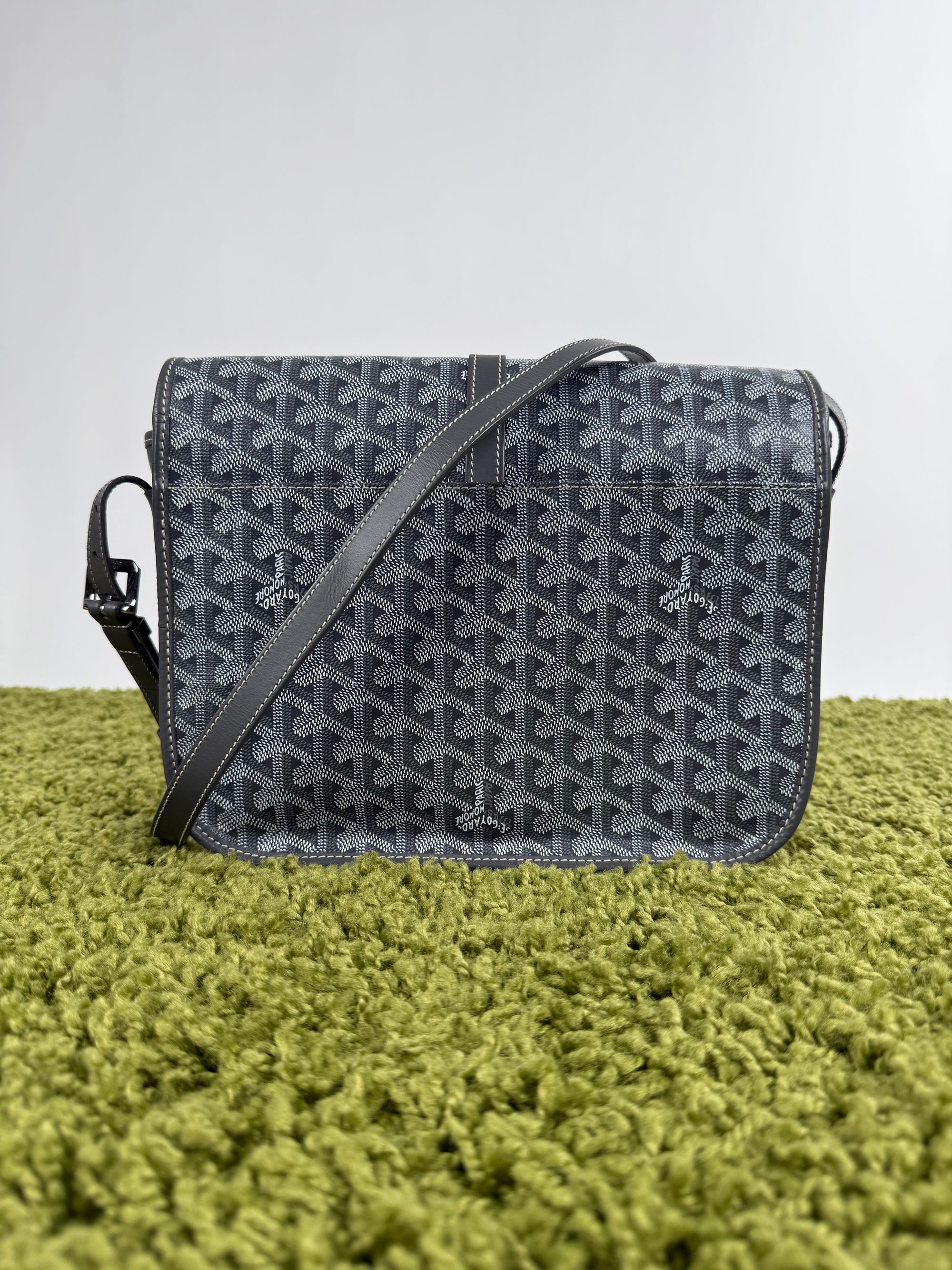 Borsa a Spalla Goyard Belvedere Grigia