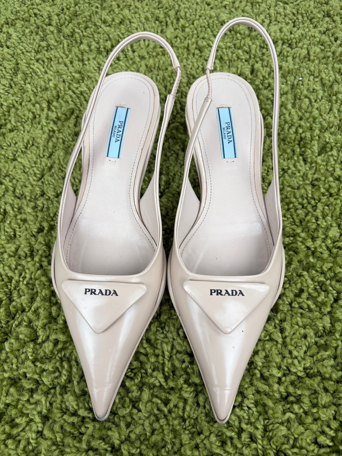 Décolleté SlingBack Prada Rosa 37 - Second Hand Di Fiore
