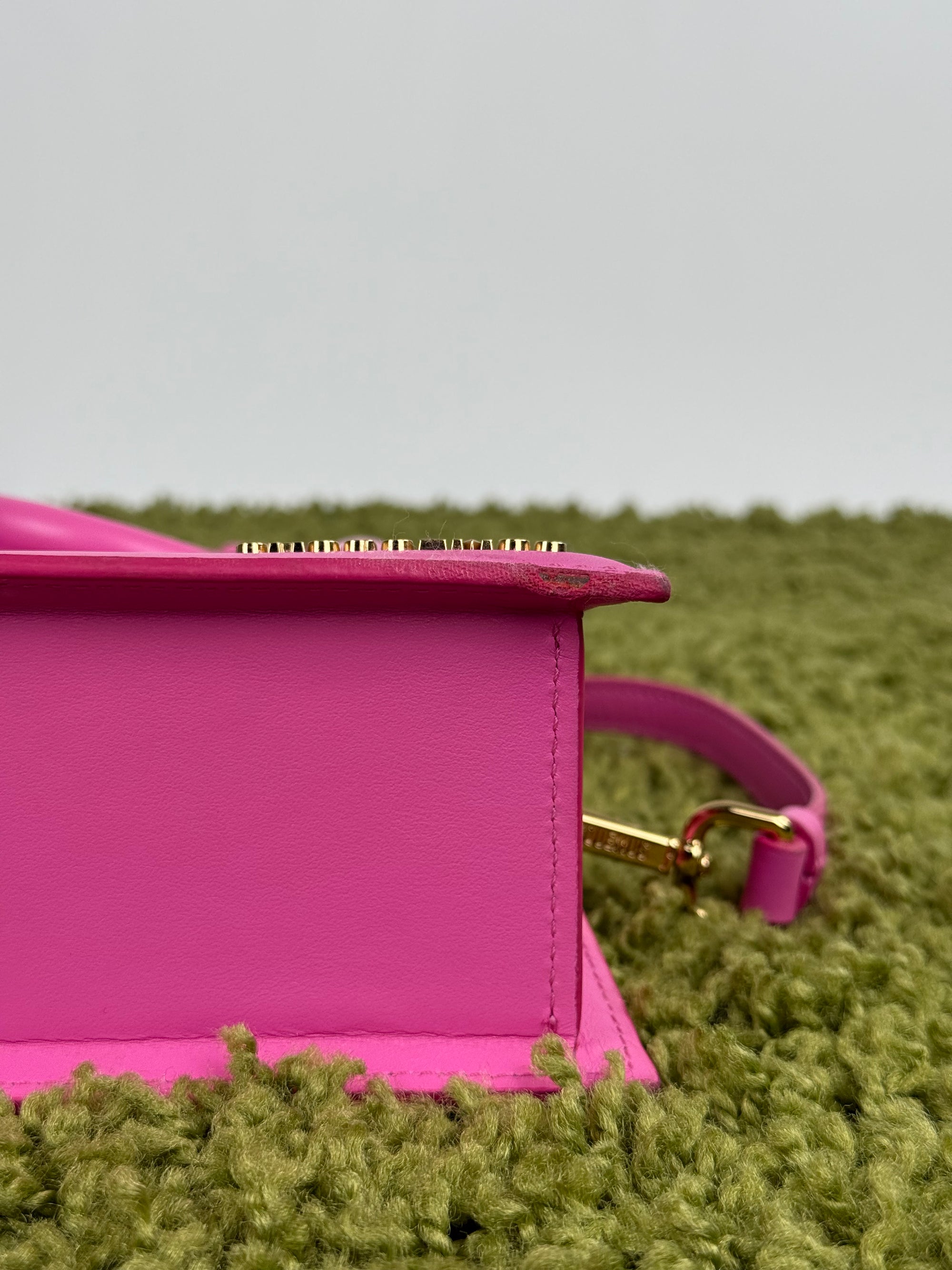 Borsa Jacquemus Le Chiquito Noeud Rosa