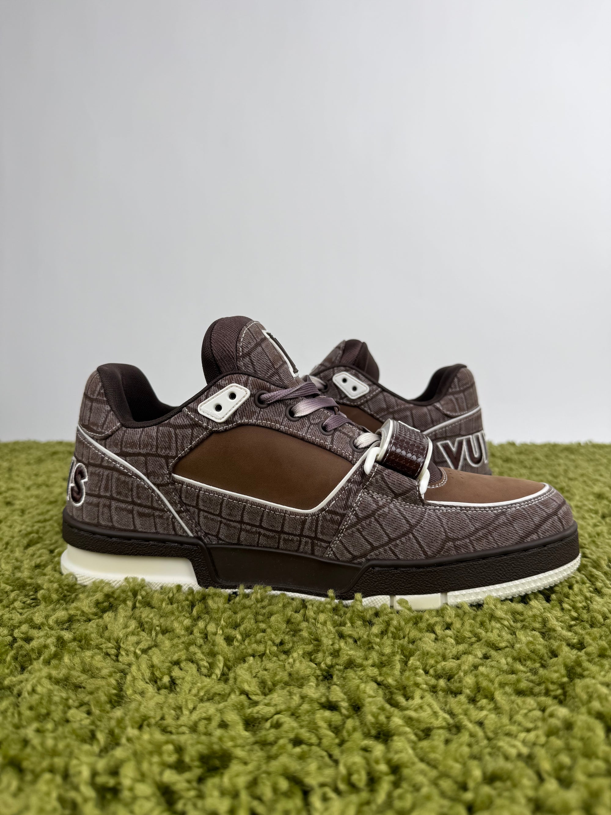 Louis Vuitton Trainer Marrone 8