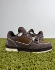Louis Vuitton Trainer Marrone 8