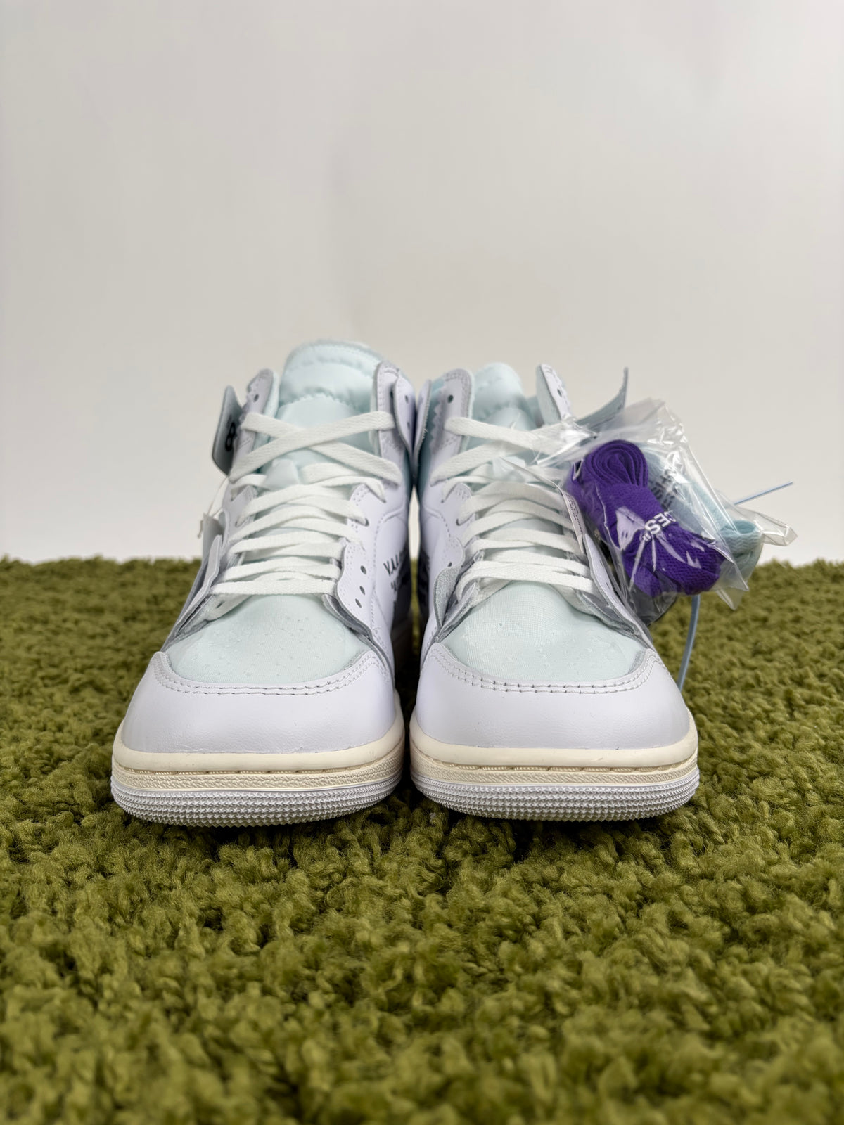 Nike Air Jordan 1 High X Off White Alaska 44