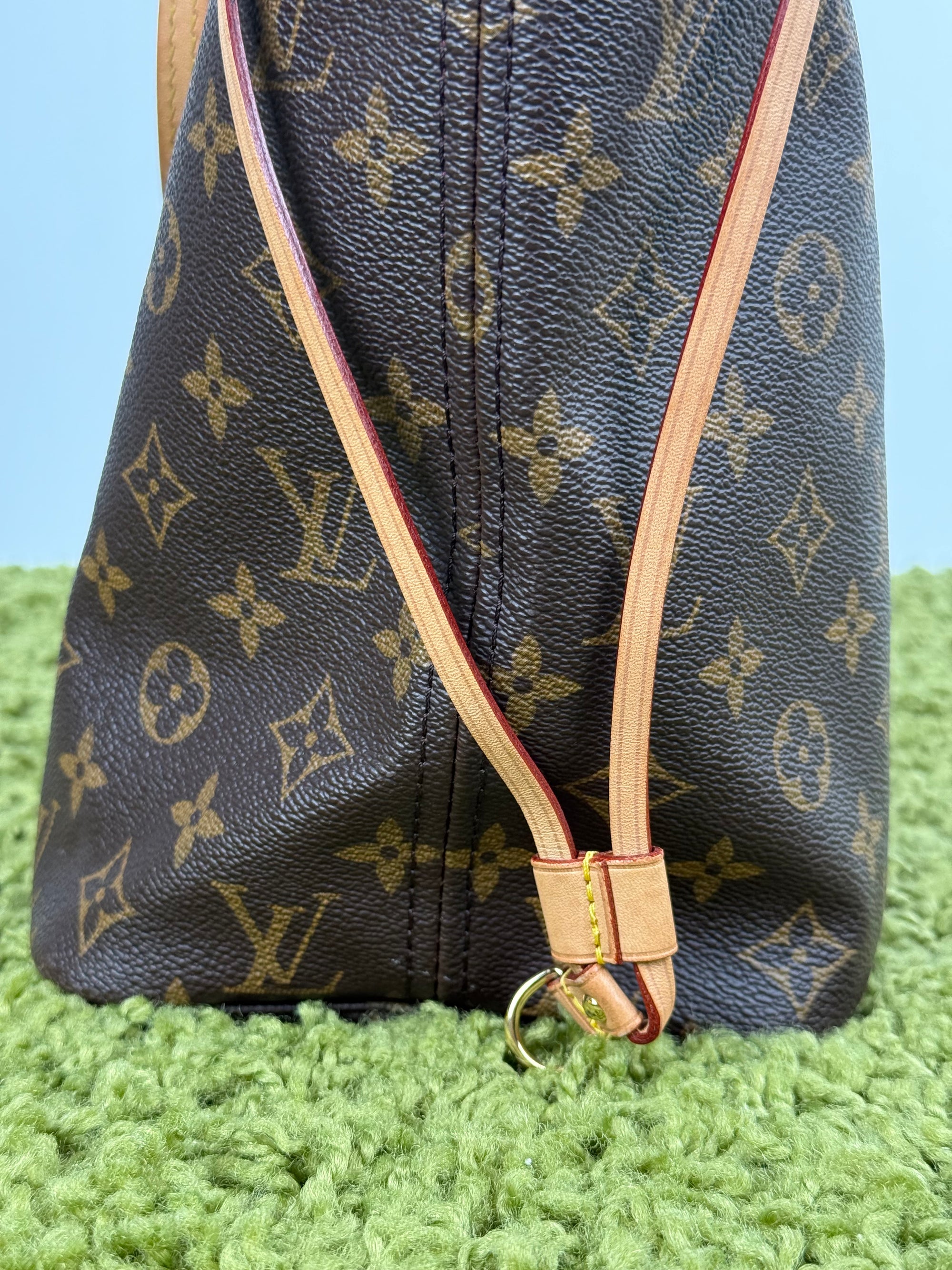 Borsa Neverfull GM Mon Monogram Louis Vuitton Marrone