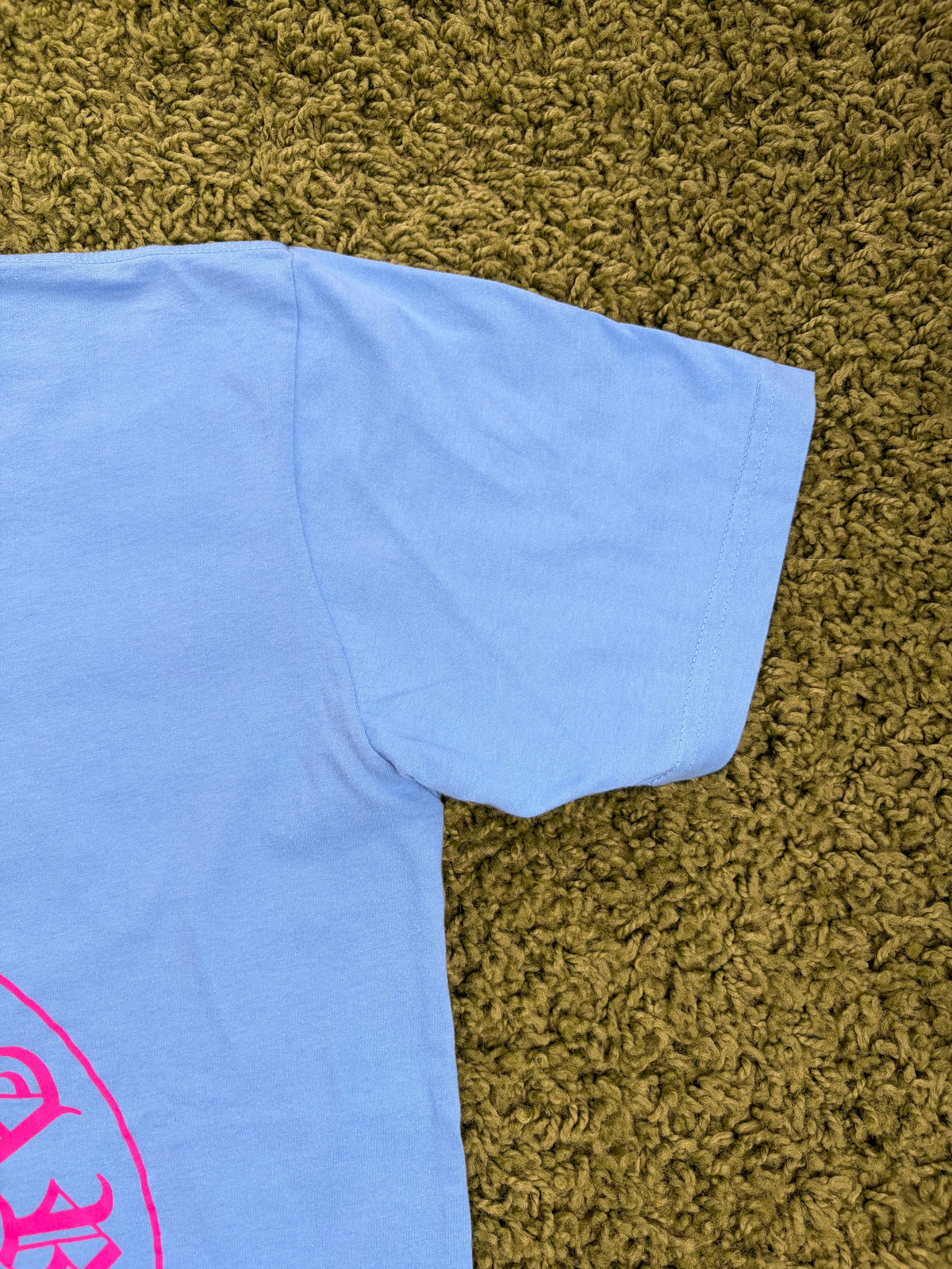 T-Shirt Chrome Miami Exclusive Horseshoe Hearts Azzurro L