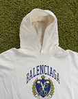 Felpa Balenciaga College Bianca 3