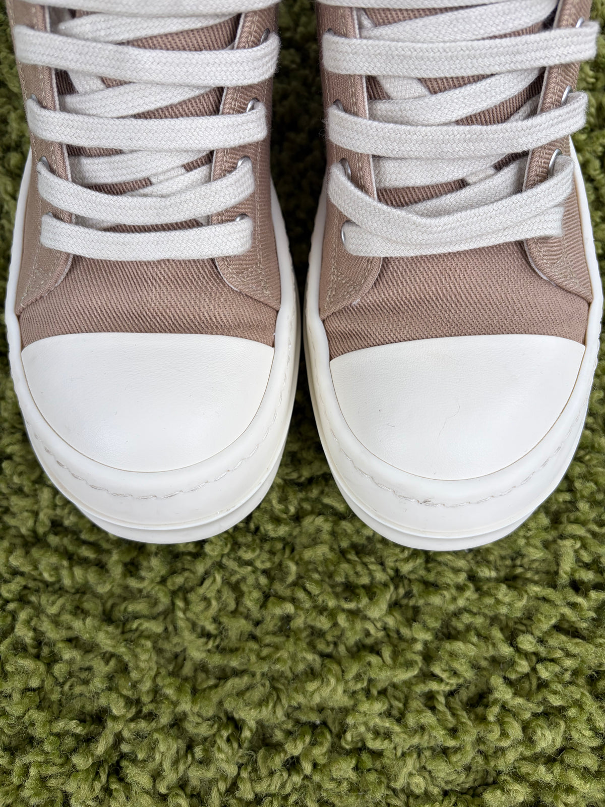 Rick Owens Ramones Low Beige 37