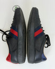 Gucci Ace Size 11=45 veste 45.5 nere blu e rosse
