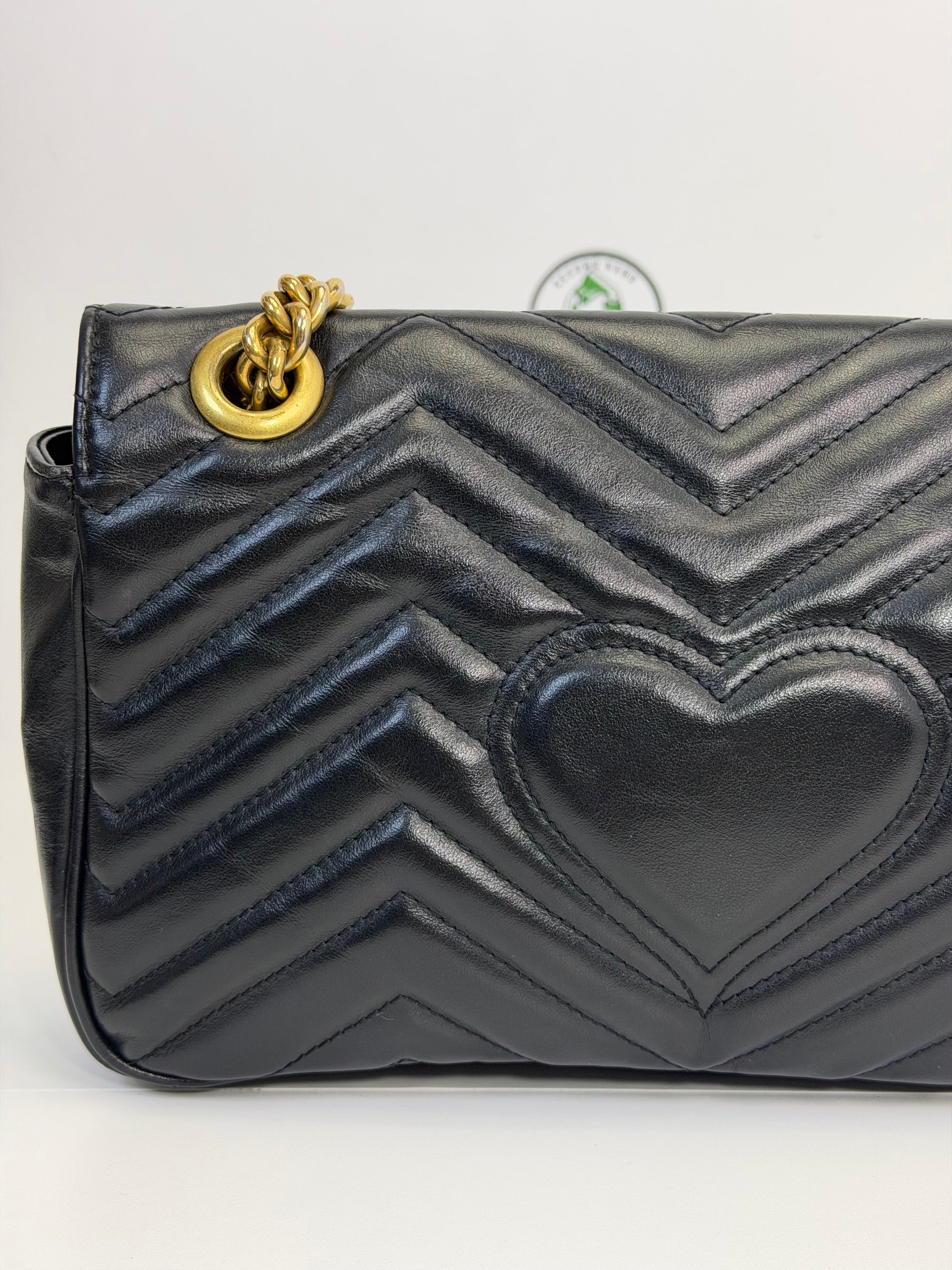 Gucci marmont misura media Nera