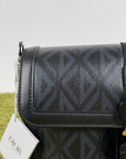 Borsa a tracolla Diamond Cd Christian Dior Nero
