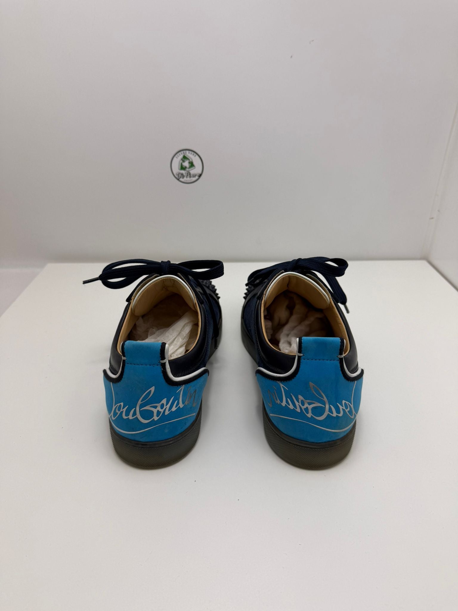 Christian Louboutin 43.5 basse blu