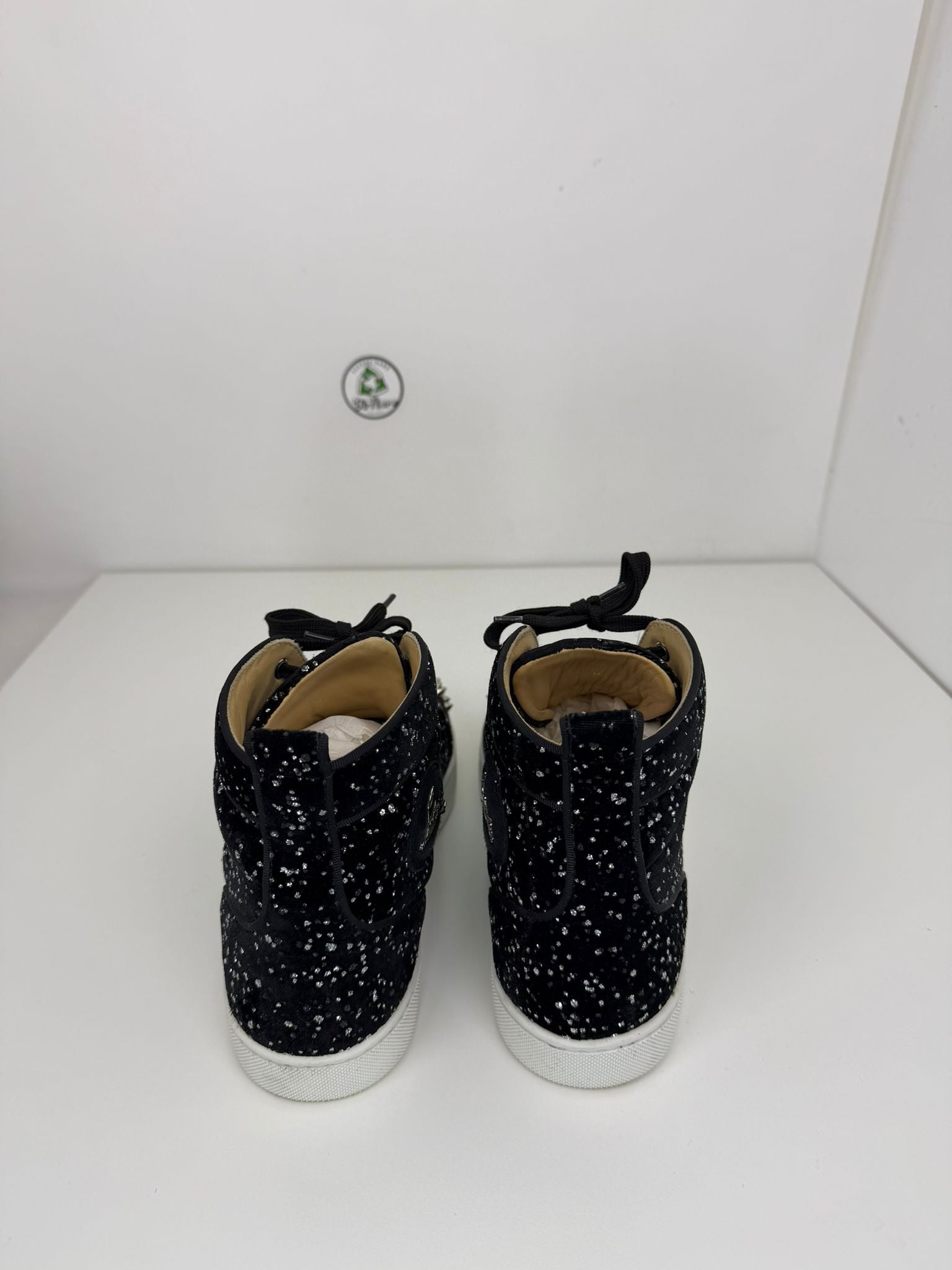 Christian Louboutin 42 nera con brillantini