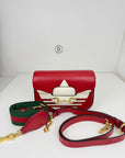 borsa Gucci X Adidas rossa e bianca