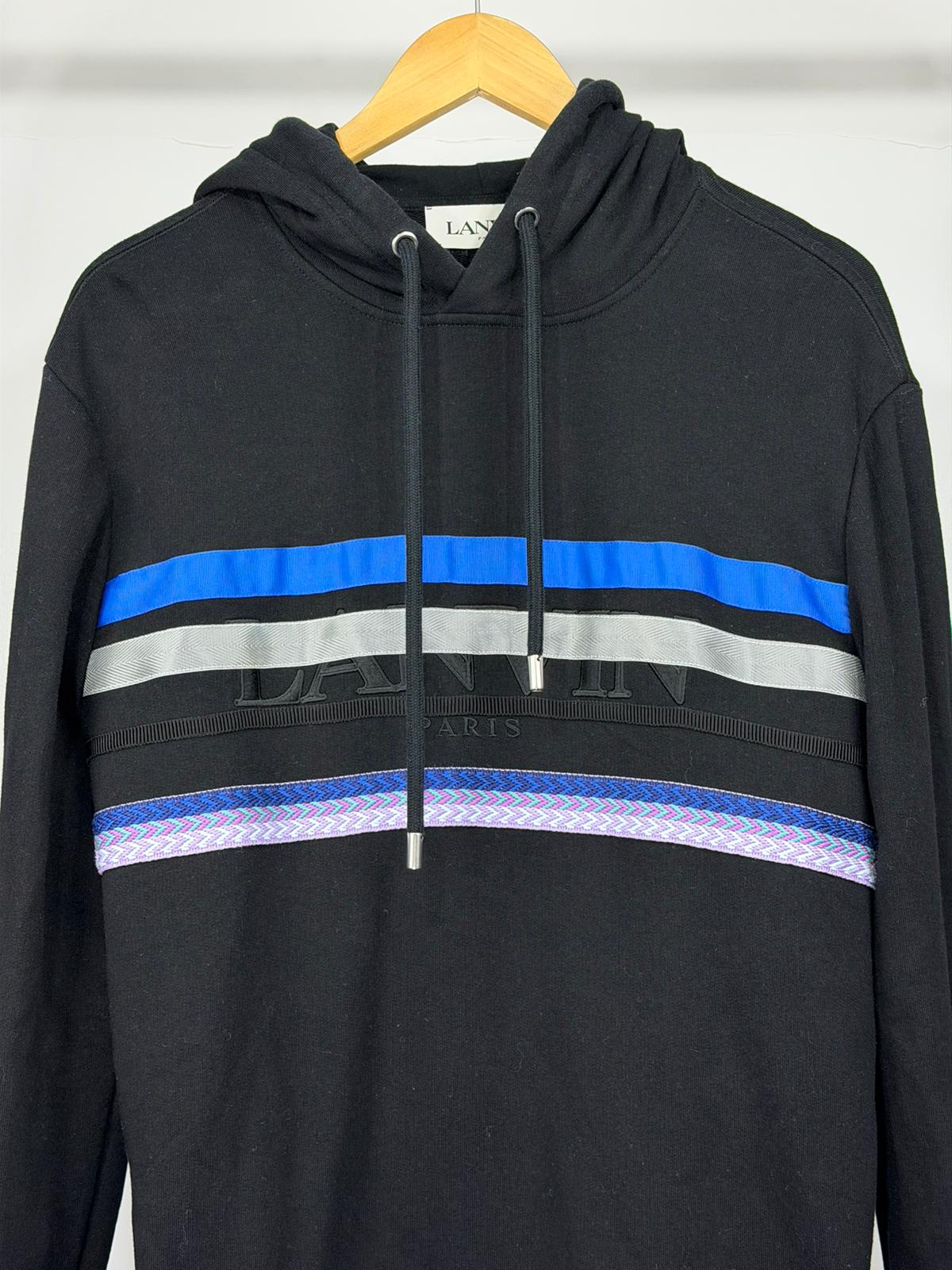 Felpa Lanvin Size S nera blu e rosa