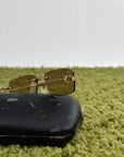 Occhiali da sole Rimless Cartier CT0271S oro