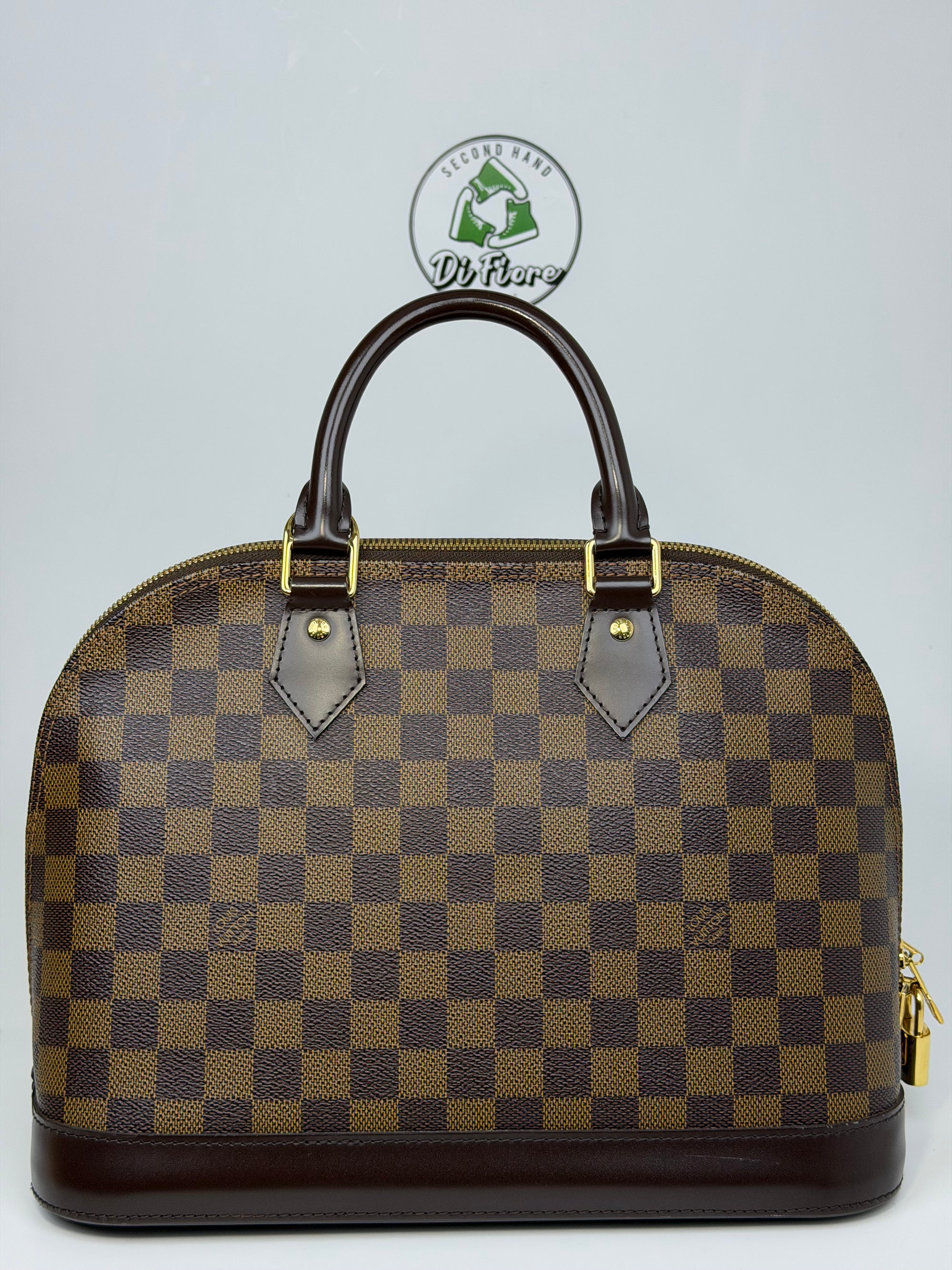 Borsa Louis Vuitton Alma PM marrone