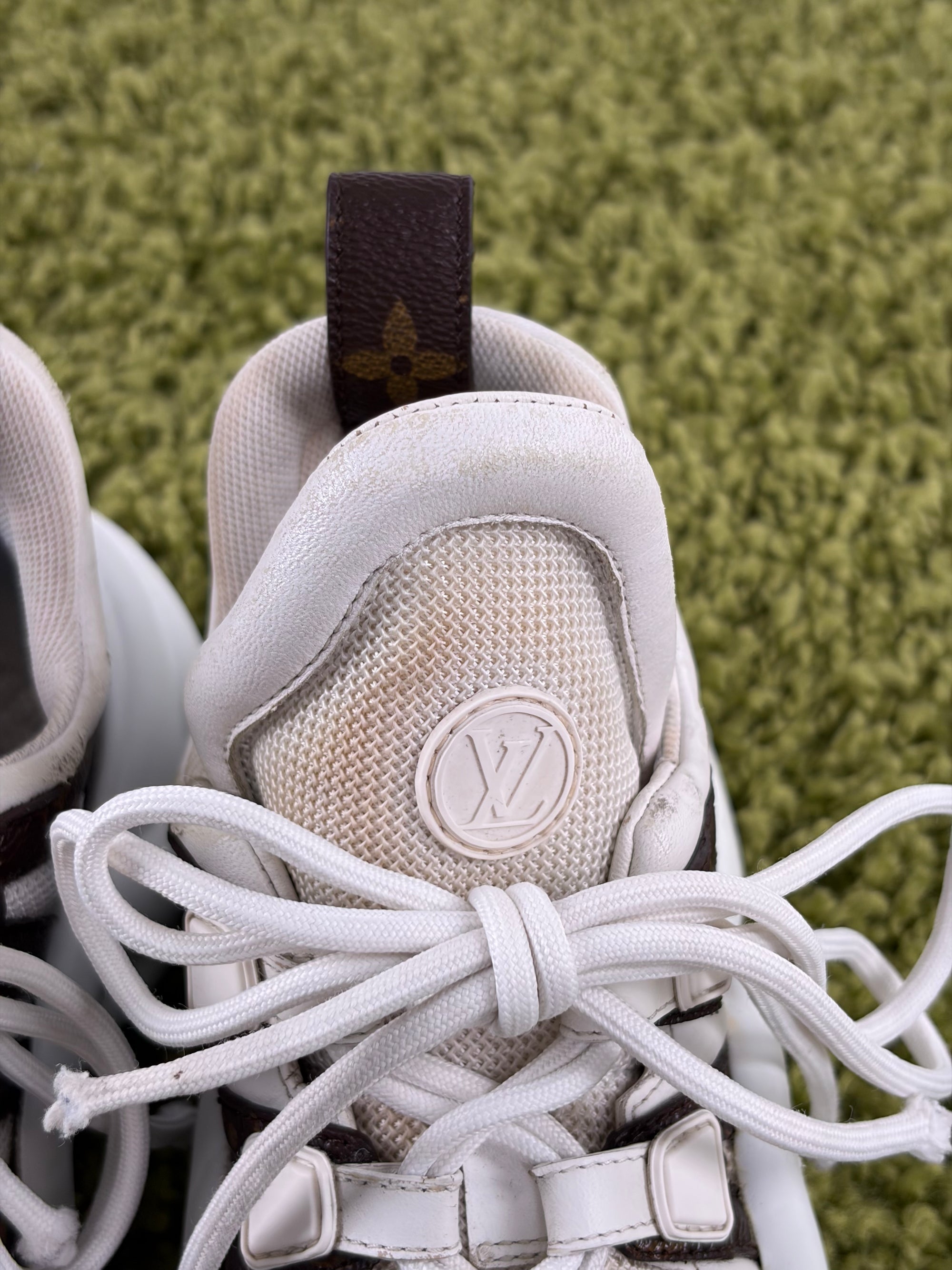 Louis vuitton archlight Size 37 bianche e marroni
