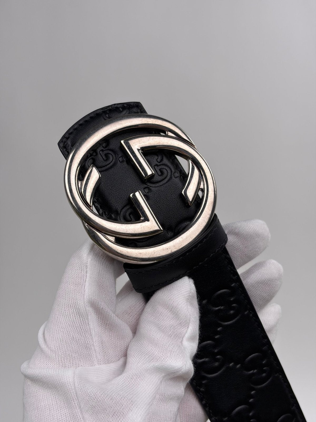 Cintura Gucci Nera 95/38 110cm - Second Hand Di Fiore