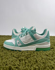 Louis Vuitton Trainer Verde Acqua 7.5