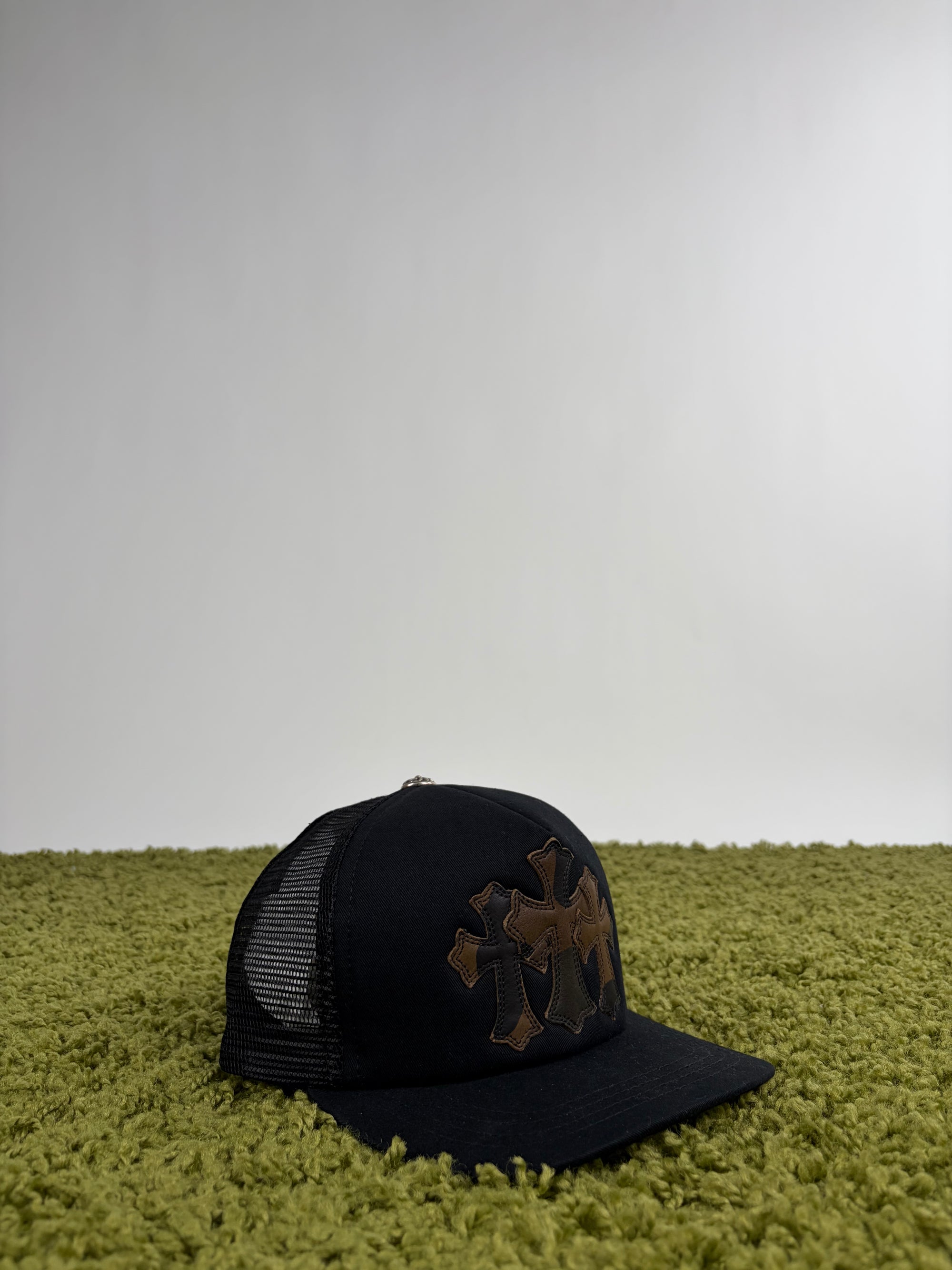 Cappello Chrome hearts Size 51-61 nero e marrone