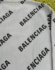 Maglione Balenciaga Size L veste XL grigio e nero