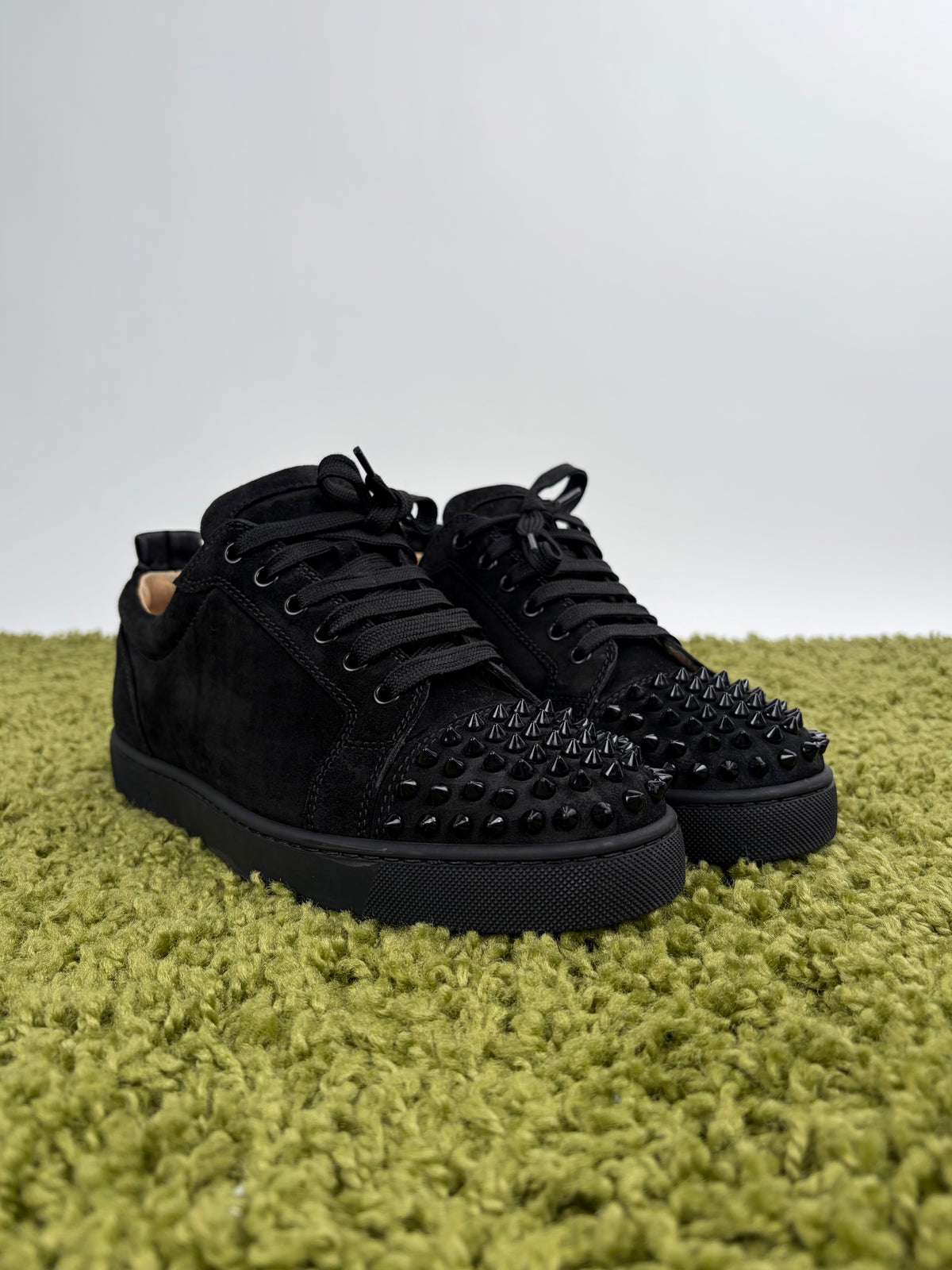 Christian Louboutin Spikes Low nera 40