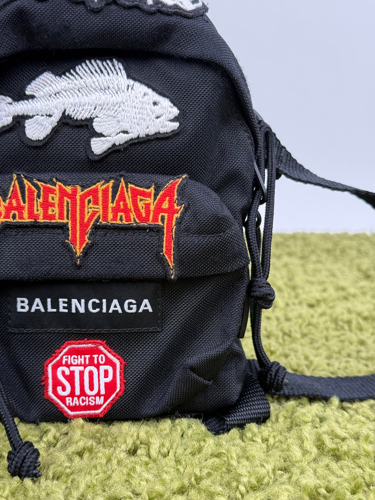 Mini Zaino Crossbody Explorer Balenciaga Nero