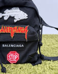 Mini Zaino Crossbody Explorer Balenciaga Nero