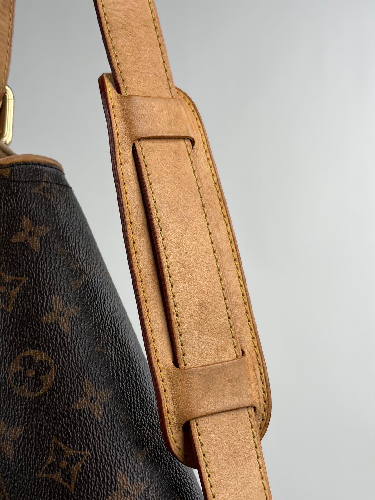 Borsa Monogram Hudson PM Louis Vuitton Marrone