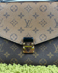 Borsa Louis Vuitton Metis in tela Monogram Reverse Marrone