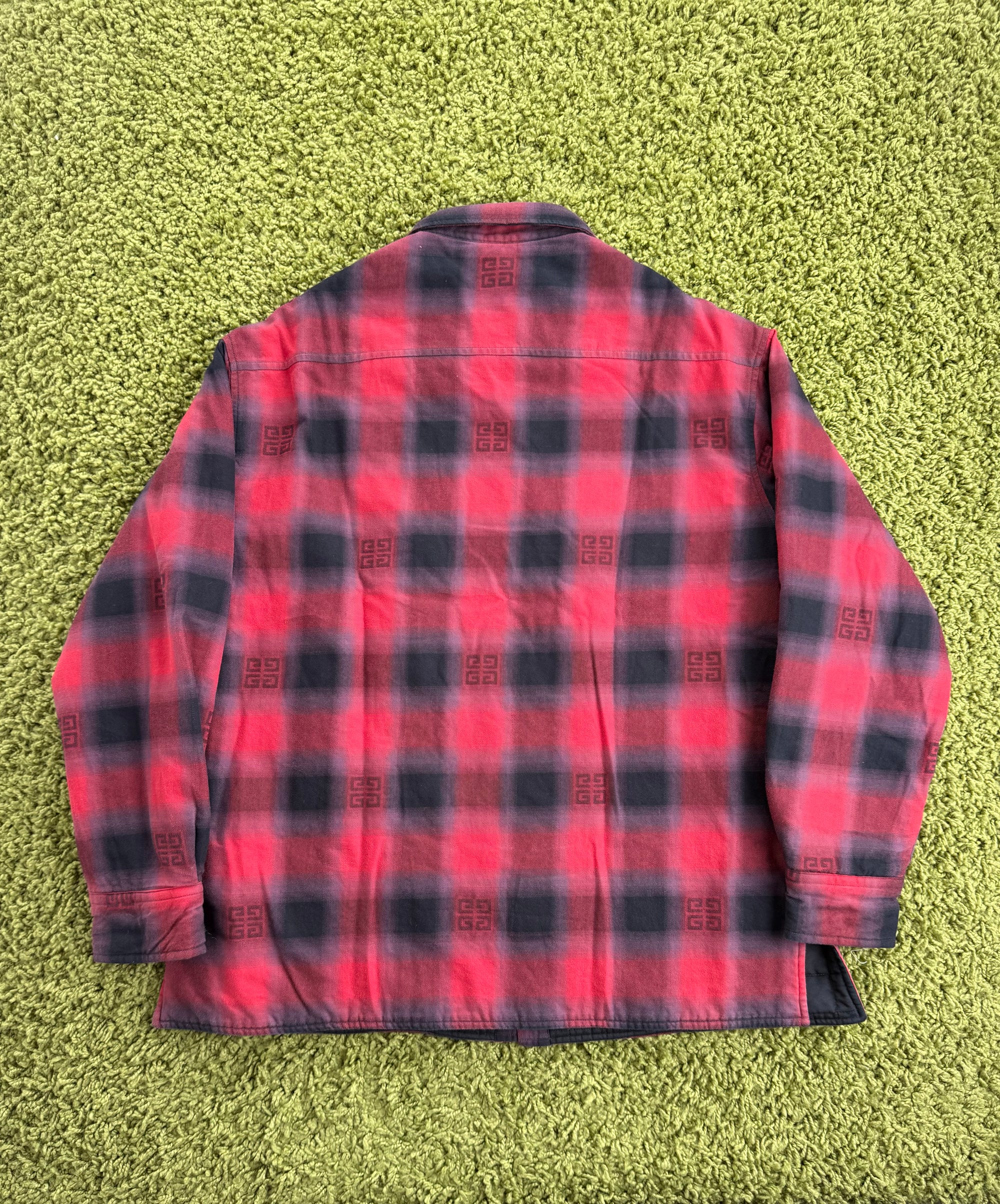 Camicia Imbottita a quadri Rossa Givenchy 39