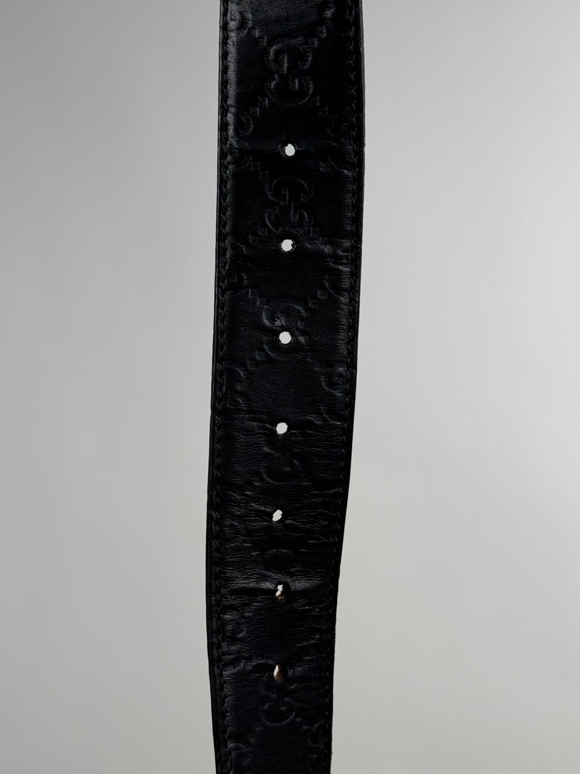 Cintura Gucci Nera 100/40