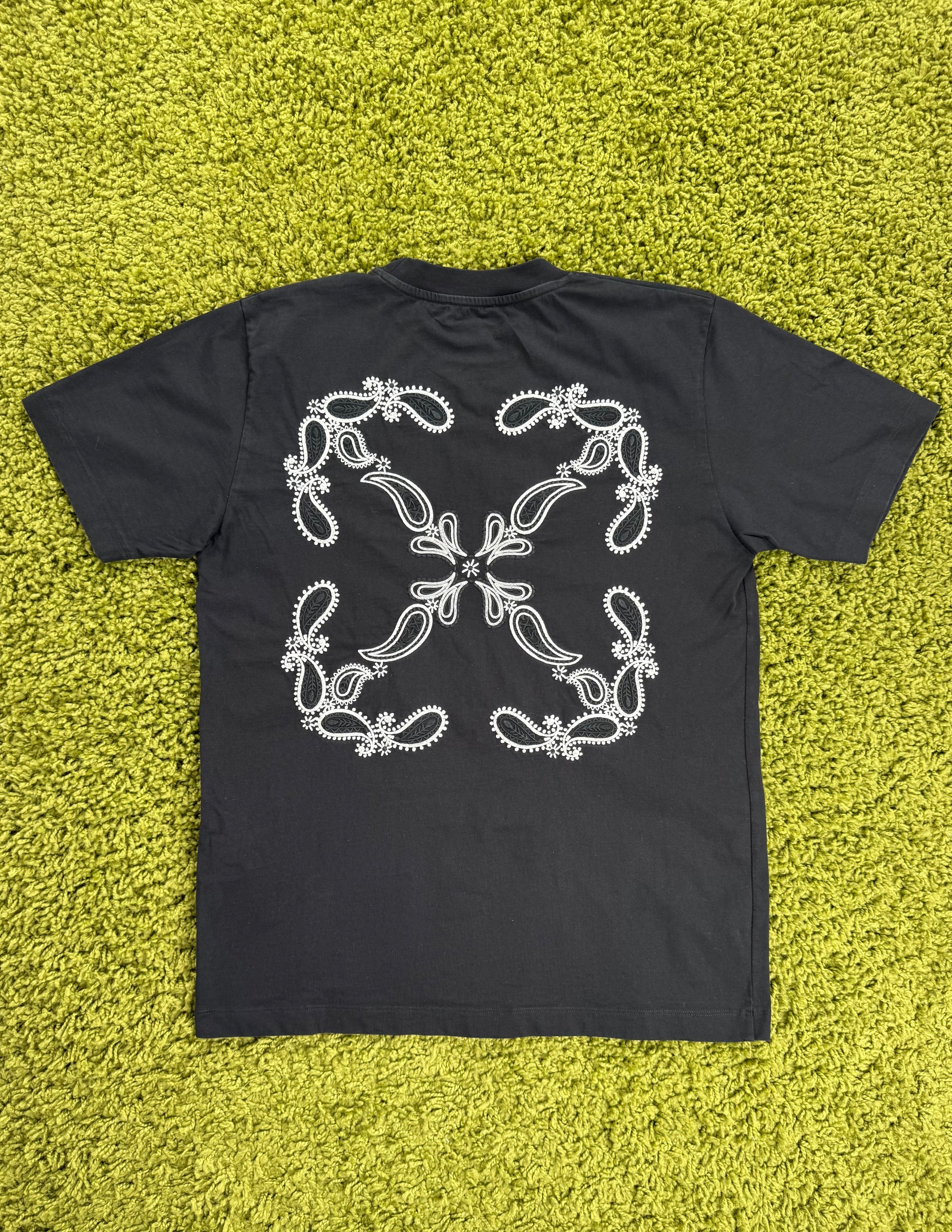 T-Shirt Bandana arrow skate Off White Nera M