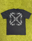 T-Shirt Bandana arrow skate Off White Nera M
