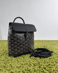 Zaino Goyard Alpin Mini in tela Goyardine Goyard Nero