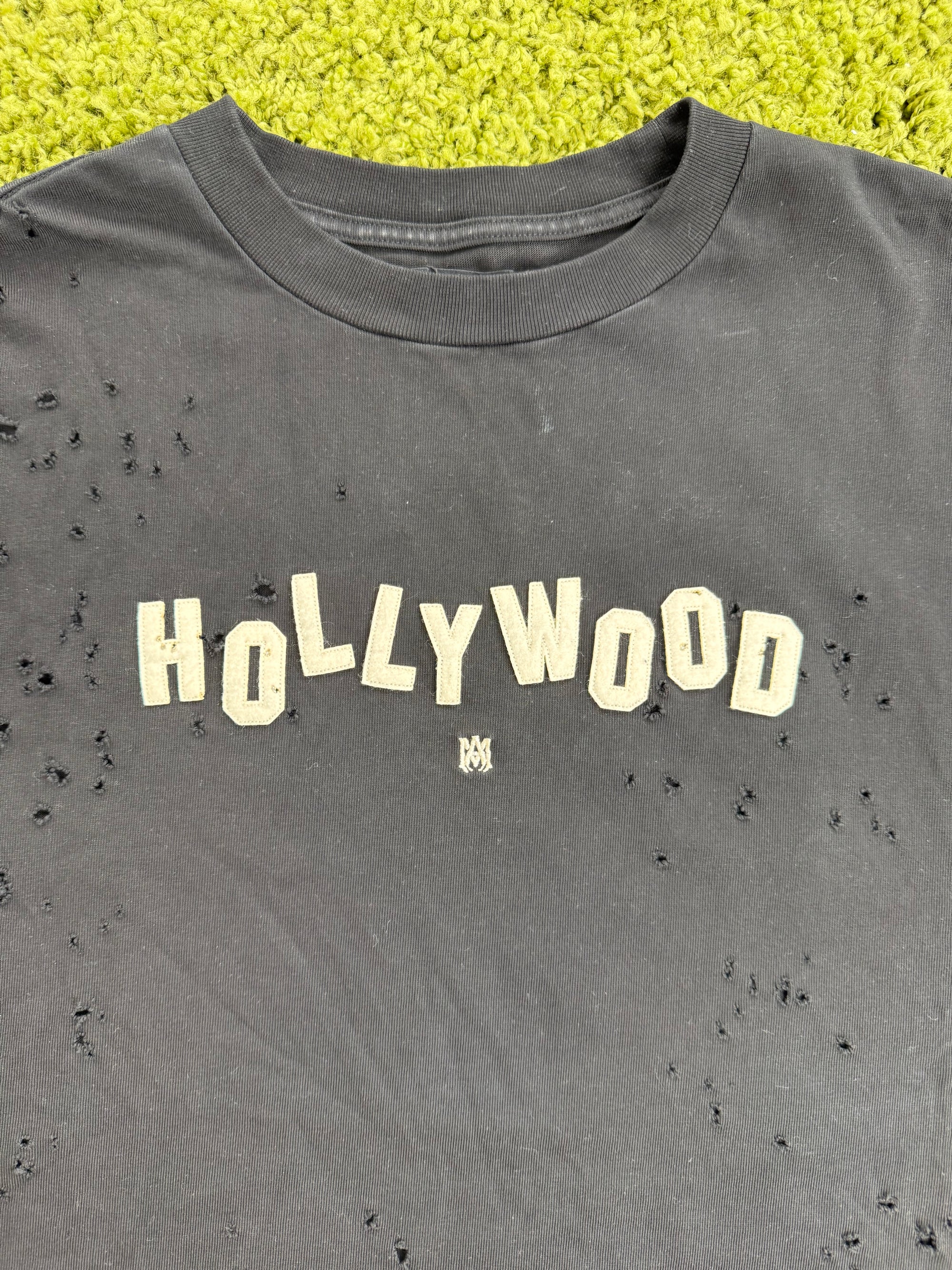 T-Shirt Amiri Hollywood shotgun Nera 52