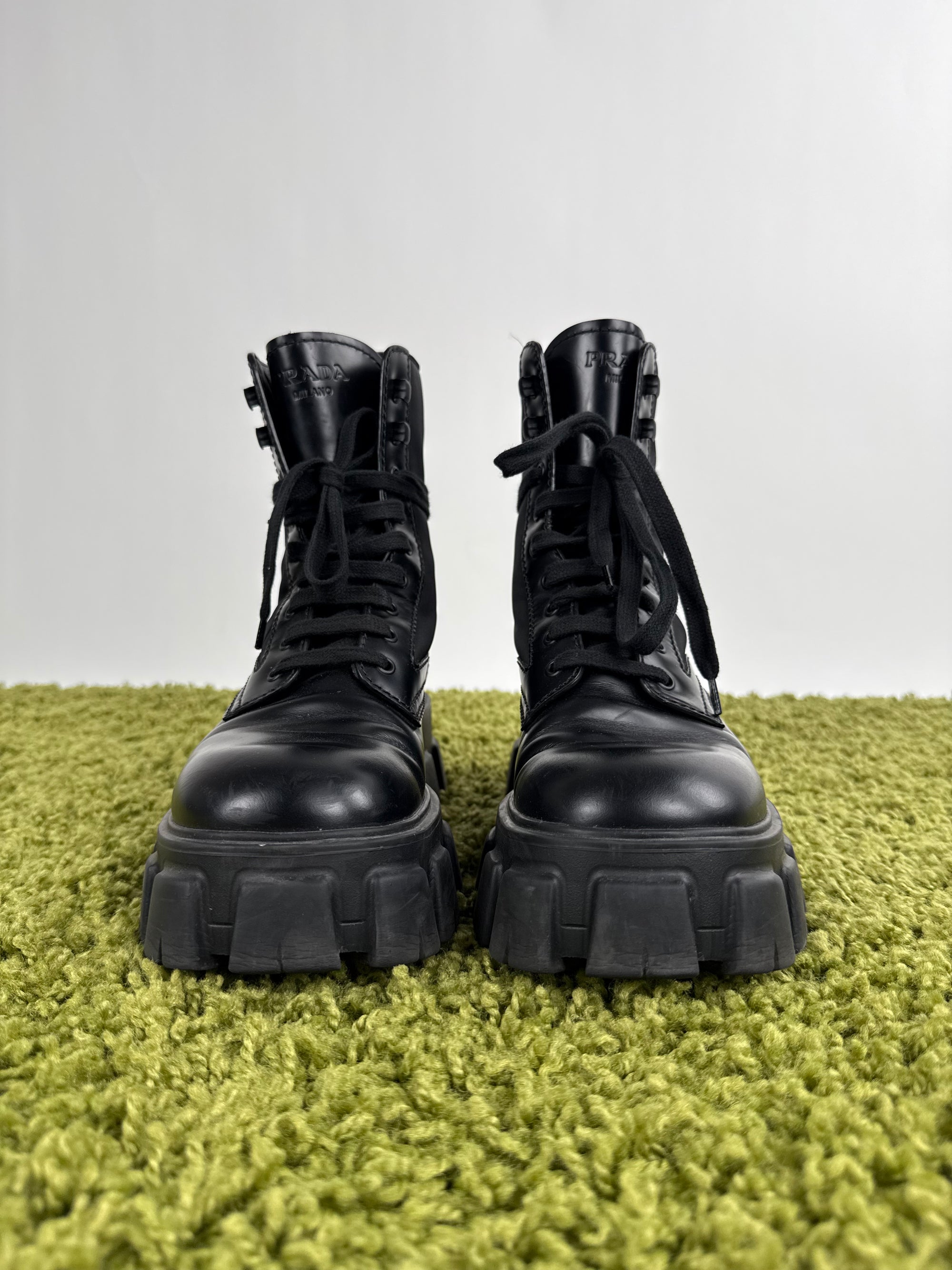 Stivale Monolith Prada Nero 7.5