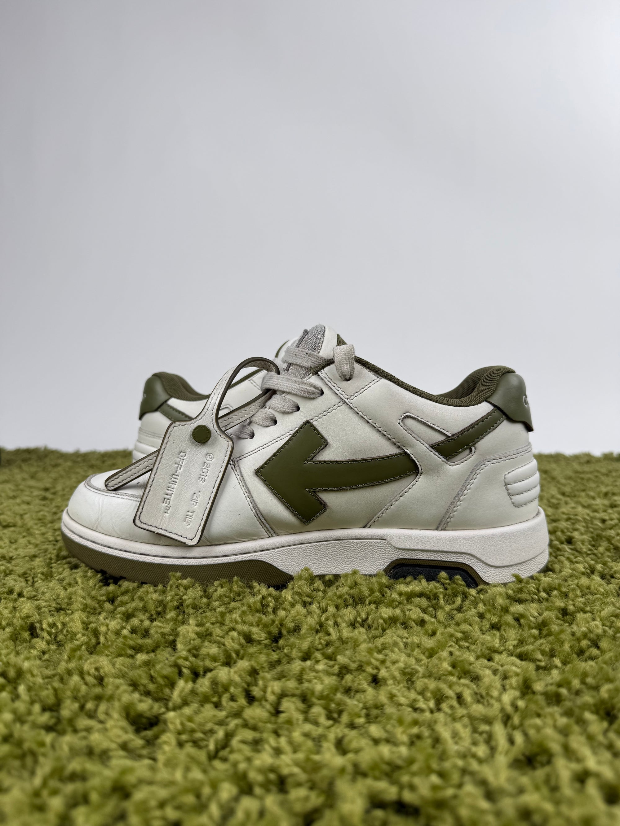 Off White Out Of Office bianche Verdi 40.5