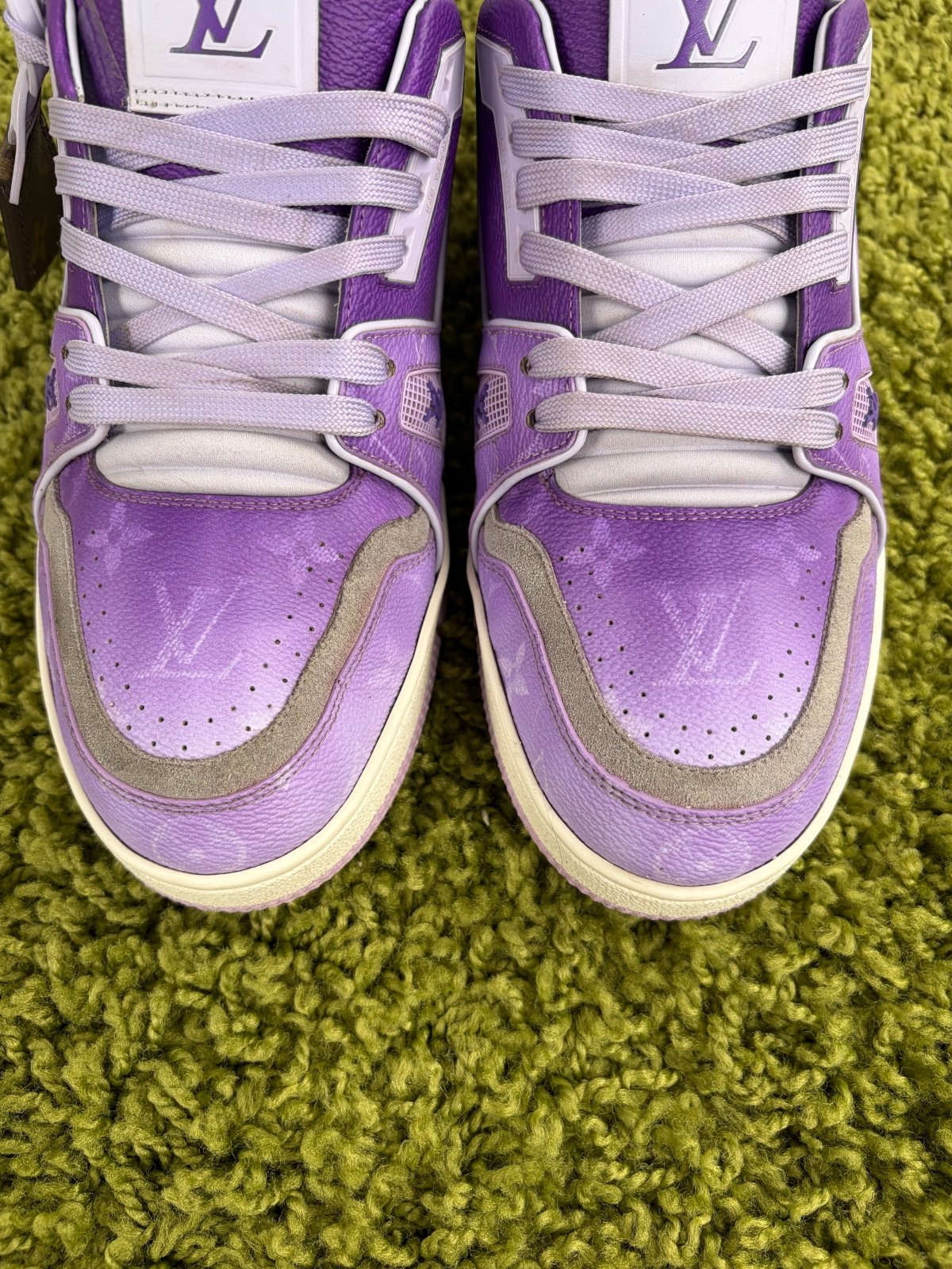Louis Vuitton Trainer Viola 7.5 - Second Hand Di Fiore