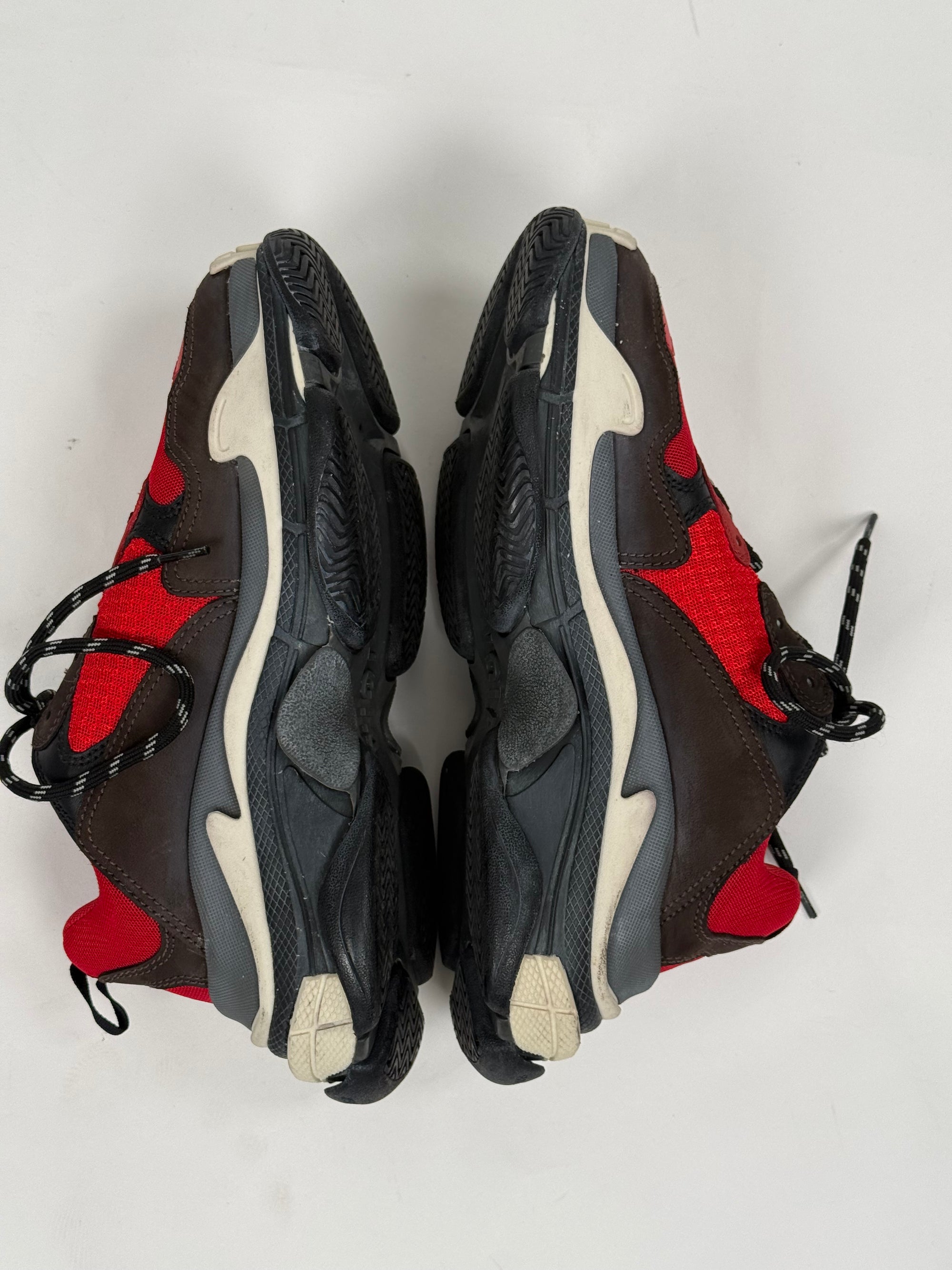 Balenciaga Triple S Size 41 rosse e nere