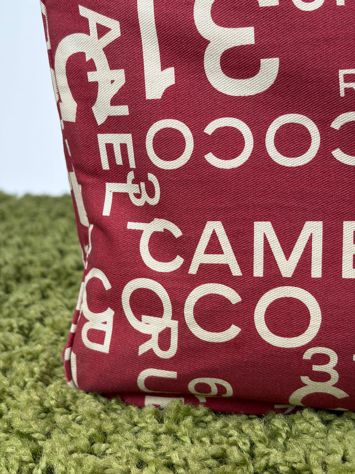 Borsa tote vintage Chanel 31 Rue cambon Rosso
