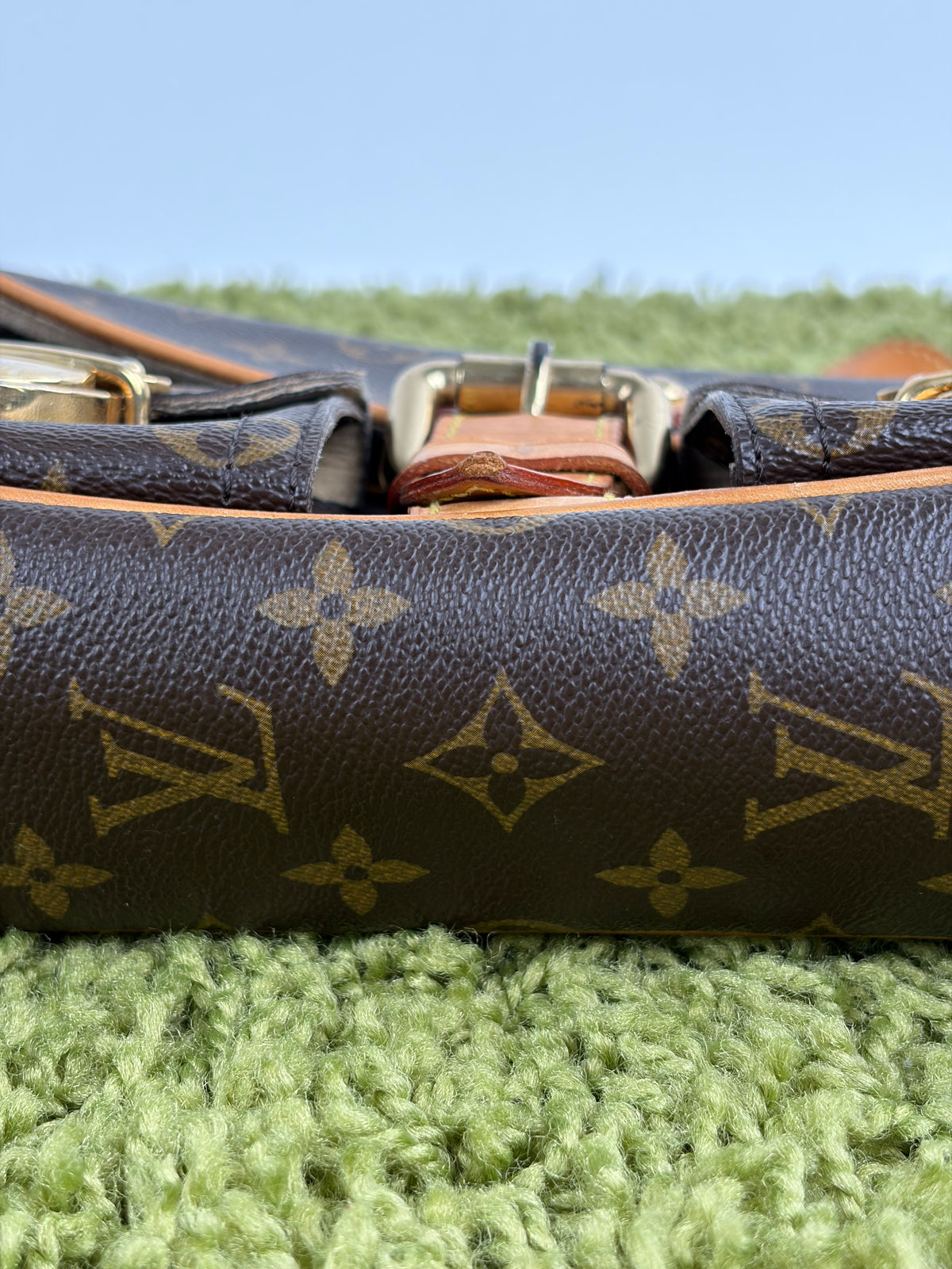 Borsa Monogram Hudson PM Louis Vuitton Marrone