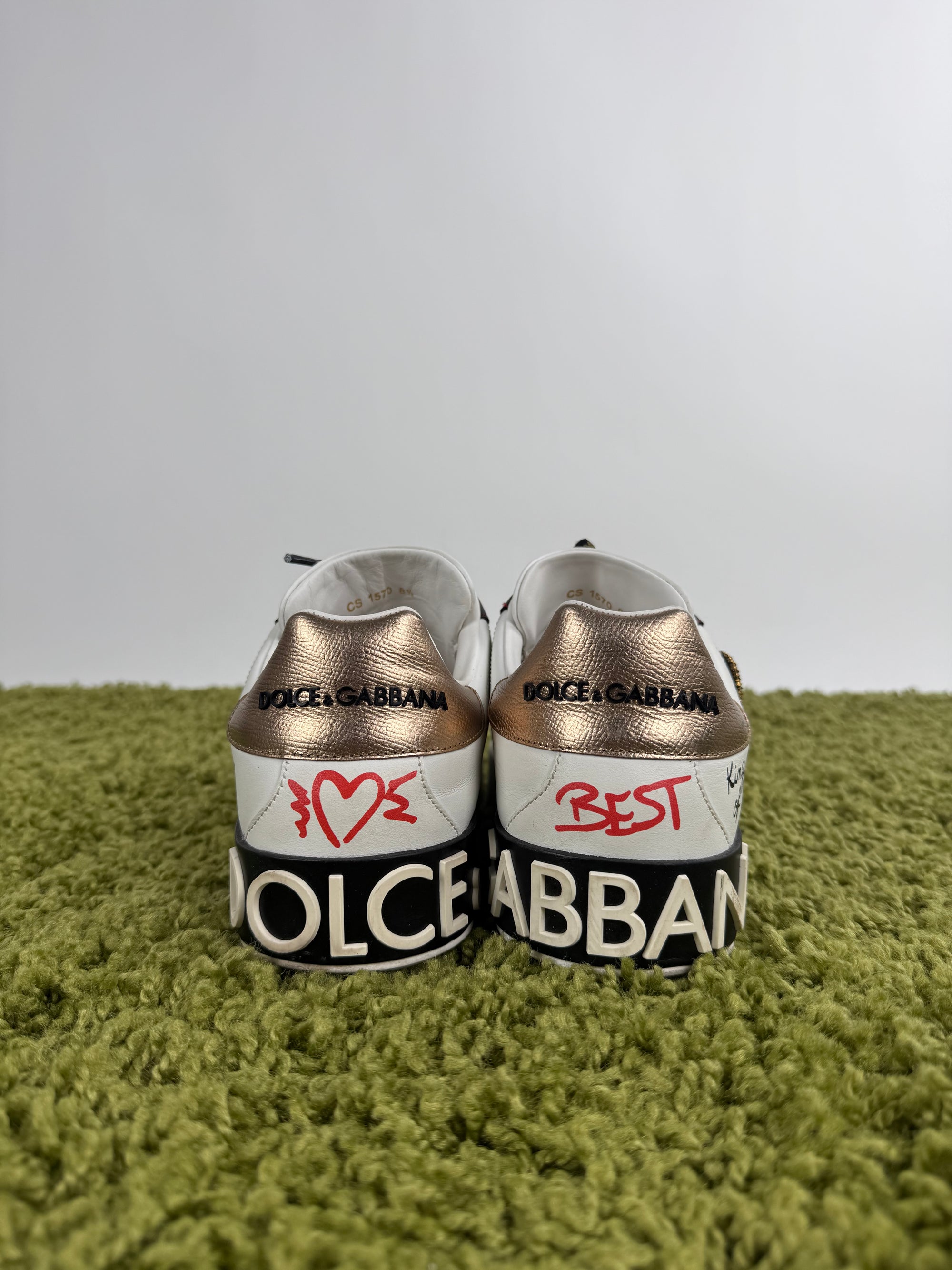 Dolce&amp;Gabbana Portofino Bianco Multicolor 8.5