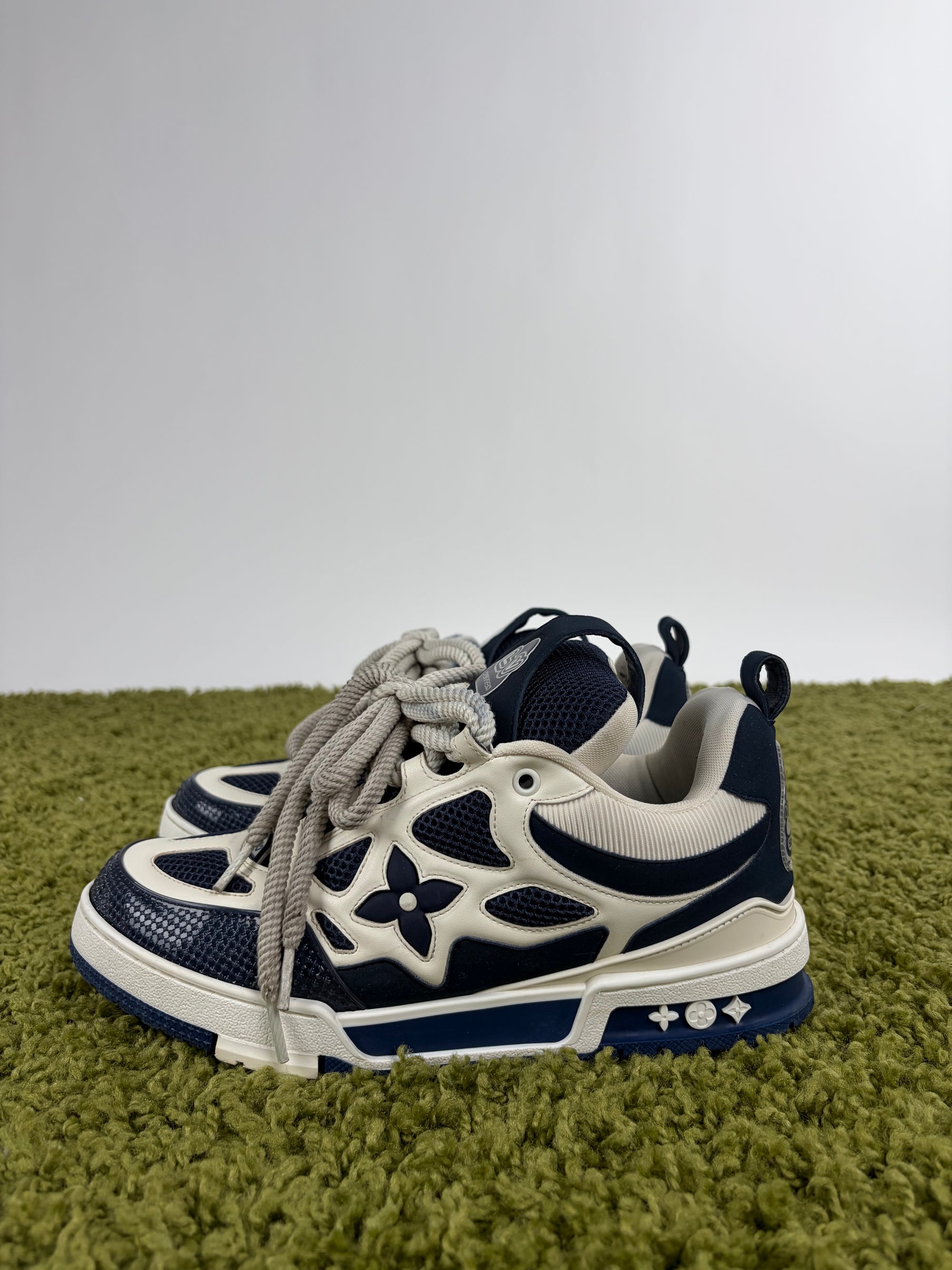 Louis vuitton skate Size 7=41 calza 42 blu e bianca